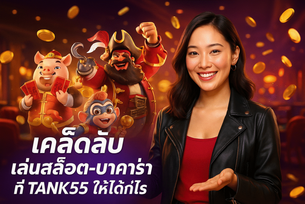 เคล็ดลับ เล่นสล็อต บาคาร่า ที่ TANK55 ให้ได้กำไร