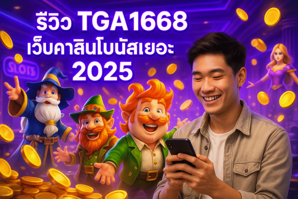 รีวิว TGA1668 เว็บคาสิโนโบนัสเยอะ 2025