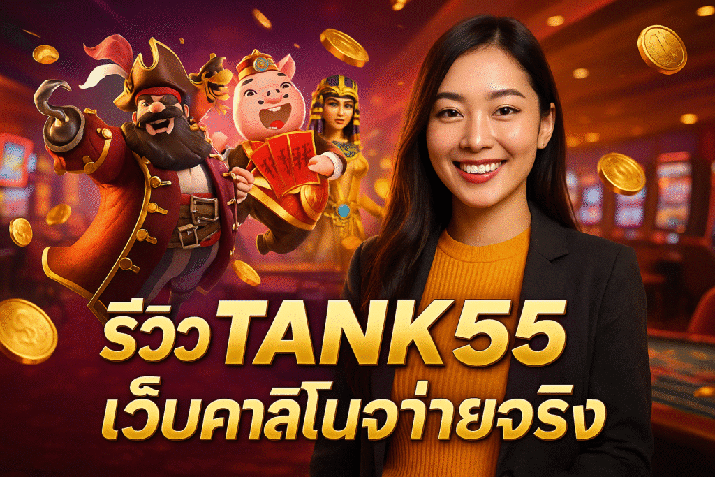 รีวิว TANK55 เว็บคาสิโนจ่ายจริง